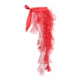 thumbnail image 6 of Belly Dancing Sequins Tassel Hip Skirt Waist Hip Dancewear Red, 6 of 8