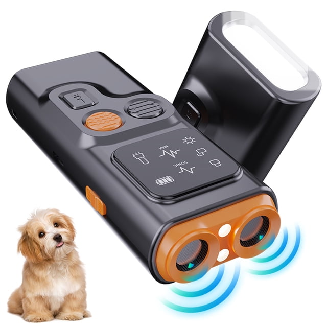 Déterrent, Répulsif Extérieur avec Silencieux Portable Intérieur Silencieux Led Portable -bark