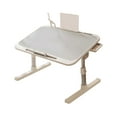 thumbnail image 2 of DOLITY Foldable Laptop Bed Table Bed Tray Lap Desk for Living Room Tea Room Working Gray Style A, 2 of 9