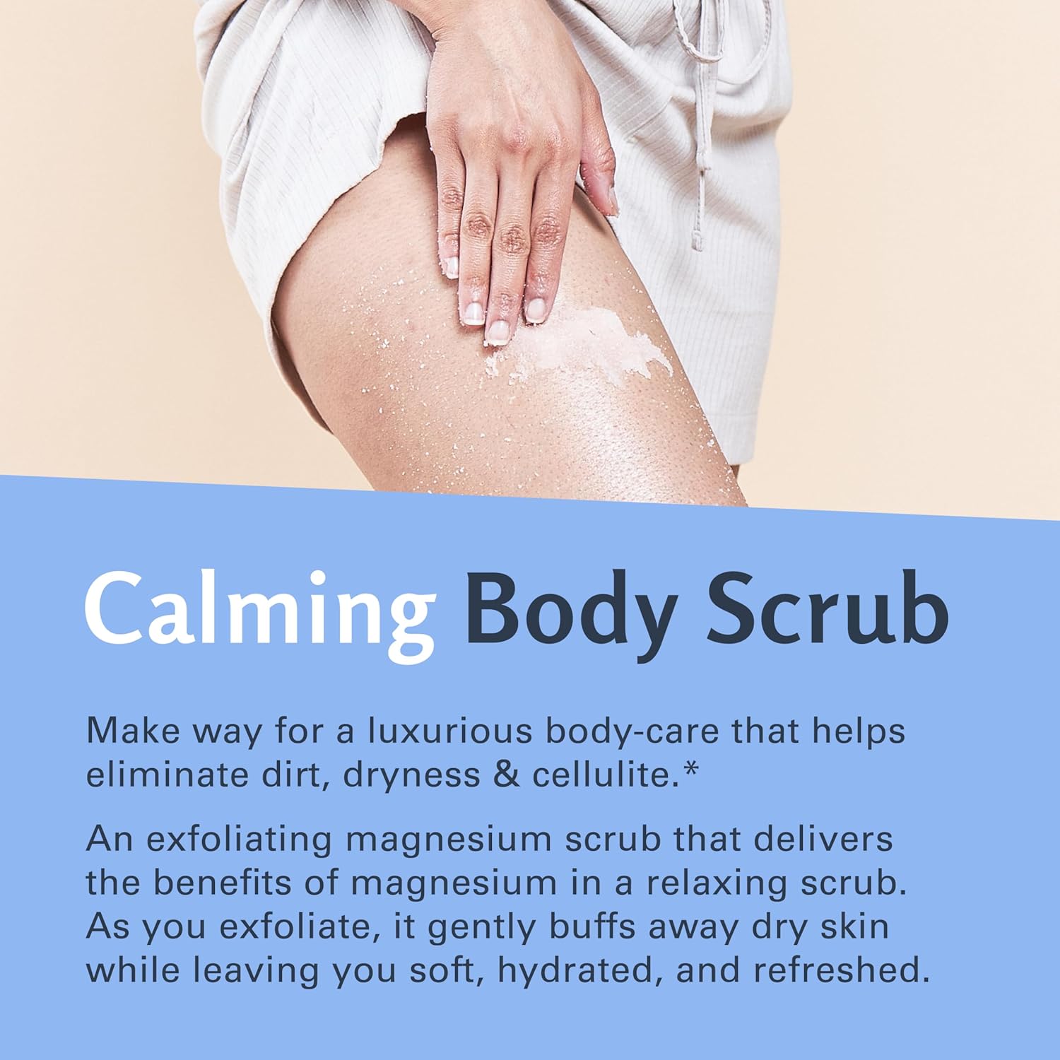 M3 Naturals Magnesium Dead Sea Salt Body Scrub, 16 oz photo 6