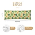 thumbnail image 2 of KLL Ultra Soft Microfiber Body Pillow Cover/Pillowcases 20"x54" with Hidden Zipper Closure-Sea Turtle, 2 of 5