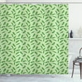 thumbnail image 1 of Ambesonne Banana Leaf Shower Curtain, Ecology Botany, 69"Wx84"L, Green Pistachio Green, 1 of 3