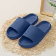 Binhe Men and Women Home Slippers Slippers Flat Non Slip Bathroom
