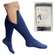 thumbnail image 1 of Presadee Original Navy 20-30 mmHg Calcetines de compresión con cremallera firme en la pierna con punta cerrada para hombres y mujeres 1 par (S/M), 1 of 1
