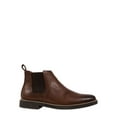 thumbnail image 2 of Deer Stags Men's Rockland Dress Comfort Chelsea Boot - Brown/Dark Brown - 8.5 Wide, 2 of 8