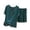 *Army Green, variant on Women's Ruff Trim V Neck Pajama Set,Short Sleeve Top and Shorts Loungewear Army Green,Women's Plus XL