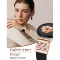 thumbnail image 5 of Wearlizer Braided Magnetic Band Compatible with Google Pixel Watch 4/3 41mm, Stretchy Nylon Watch Band for Women Men, Celtic Knot Jewelry Style Strap for Pixel Watch 2/1, 5 of 7