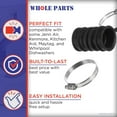thumbnail image 5 of Whole Parts Dishwasher Hose Kit Part# W11419334 - Replacement & Compatible with Some Jenn Air, Kenmore, Kitchen Aid, Maytag and Whirlpool Dishwashers, 5 of 6