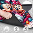 thumbnail image 3 of Cartoon Mickey Mouse And Minnie Mouse Car Floor Mats Universal Floor Mats for Cars Front Rear Car Foot Mats Cute Anime Pattern Car Accessories for Trucks, 3 of 5
