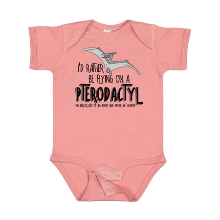

Inktastic Flying Pterodactyl Boys or Girls Baby Bodysuit