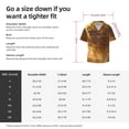 thumbnail image 5 of Lsque Golden Pig Cloud Fantasy print Men's Cuban Collar Short Sleeve Shirt Summer Beachwear Casual Button Down Fashionable Vacation Leisure Shirt-Large, 5 of 7