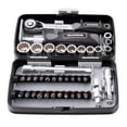 thumbnail image 4 of Milue High quality 38PCS Mini ratchet wrench set 1/4 socket screwdriver for head hex t, 4 of 12