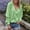X-Green569, variant on YMNXA Women's Sweatshirt Long Sleeve V Neck Solid Color Comfortable Breathable Relaxed Fit Top For Casual Daily Wear,Blue,L
