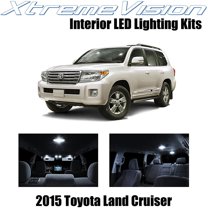 XtremeVision Interior LED for Toyota Land Cruiser 2015  13 pcs Pure White Interior LED Kit   Installation Tool