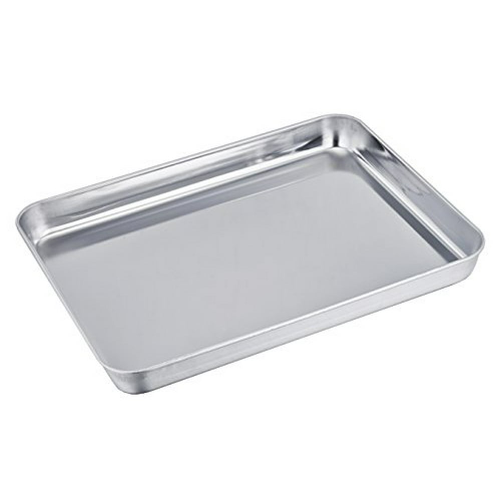 TeamFar Stainless Steel Compact Toaster Oven Pan Tray Ovenware