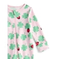 thumbnail image 3 of Wonder Nation Organic Cotton Baby Unisex Zip Front Footed Sleep N Play Pajamas, Sizes Preemie-6/9 Months, 3 of 3