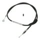 thumbnail image 1 of Cable de Embrague de 160cm/62.99" para Harley Davidson Sportster XL883 XL1200 XL 883 1200 1986-2013 para Modelos Harley Sportster 2004-2020 Cable de Embrague Extendible de Acero Inoxidable, 1 of 7
