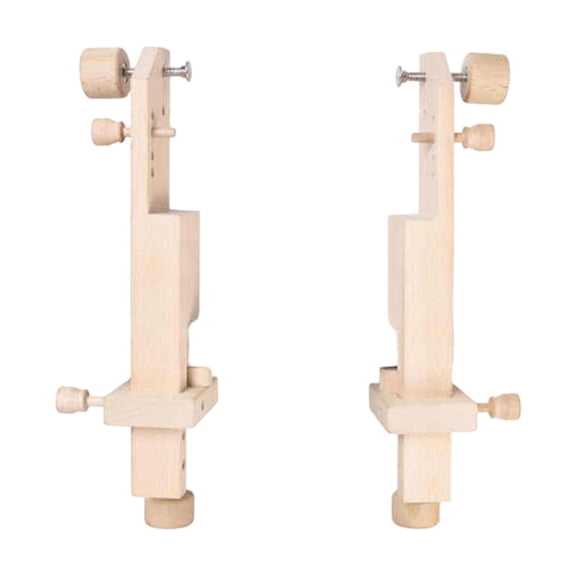 HILABEE Cross Stitch Frame Stand Embroidery Hoop Multifunctional DIY Art Crafts Frame Rack with Clamp for Quilting Sewing Accessories