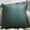 Dark gree, variant on Nvzi Decorative Pillow, 40x40cm black Plain Throw Pillow, 1 Pack Throw Pillow Set with Tech Fabric Cover & PP Cotton Filling, Soft Cushion for Sofa, Living Room