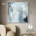 thumbnail image 5 of Moonlit Veil I Canvas Minimal Abstracts by Art Remedy, Silver Frame, 40" x 40", 5 of 7
