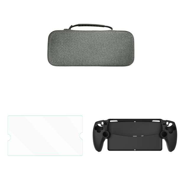 Estuche Rígido A Prueba Golpes Con Bolsillo Malla para Portal PS5