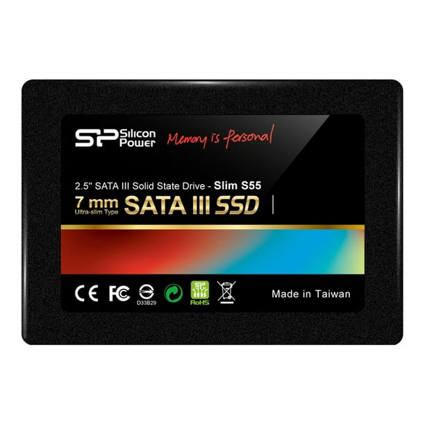 scramble myself Melbourne SILICON POWER Slim S55 - SSD - 60 GB - internal - 2.5" - SATA 6Gb/s -  Walmart.com