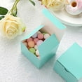 thumbnail image 5 of BalsaCircle 100 Pieces 3" x 3" Wedding Favor Box Wedding Party Candy Gifts Decorations, 5 of 8