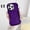 Purple, variant on for iPhone 12 Pro Max Case, Fashionable Curly Wave Frame Hard Translucent Back Cover for Women Men, Compatible with Mag-Safe, TPU Bumper Drop Proof Phone Case for iPhone 12 Pro Max, Desertgold