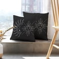 thumbnail image 6 of LALILO Throw Pillow Covers Boho Sun And Vintage Moon Tattoo Bohemian Cushion Cover 18" x 18", 2 Pack, 6 of 6