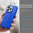 thumbnail image 5 of For iPhone 15 Pro case, Compatible with MagSafe, 6.1" Silicone Shockproof Military-Grade Protection, Magnetic Phone Case for Men Women, Blue, 5 of 8