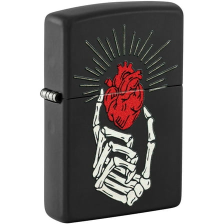 Zippo 46469 Undying Love Design Metal Windproof Pocket Lighter