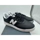 thumbnail image 1 of New Balance BB80 Sneakers Mens Black White Leather Lace-Up Low Top Trainer - 11, 1 of 6