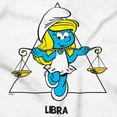 thumbnail image 2 of Smurfette Libra Scales Zodiac Sign Women's T Shirt Ladies Tee Brisco Brands S, 2 of 5