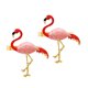 thumbnail image 1 of 2pcs flamencos anillos de servilleta flamingos servilletas círculos flamencos hebillas de servilletas, 1 of 6