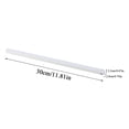 thumbnail image 2 of LED Motion Sensor Under Cabinet Light, 30cm Wireless Rechargeable Adhesive Magnetic Indoor Lighting for Closet, Kitchen, Wardrobe, Stairs,Type-C Charging, 120° Sensing Angle,Warm Light, 2 of 6