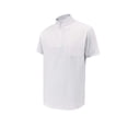 thumbnail image 3 of Workout Shirts for Men Summer Lightweight Breathable Short Sleeve Neck Quarter Zip Athletic Gym Shirts Mens Tees, 3 of 6