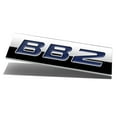 thumbnail image 3 of DNA Motoring EM-AS-BB2-BL METAL GRILL TRUNK EMBLEM DECAL LOGO TRIM BADGE POLISHED BLUE LETTERING BB2, 3 of 3