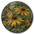 thumbnail image 2 of WGI-GALLERY Lazy Susan - Monarch Butterfly - 18" Diameter, 2 of 3