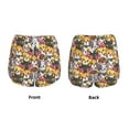 thumbnail image 5 of Picia Cute Cat Pattern Women's 2 in 1 Athletic Running Shorts High Waisted Workout Casual Gym Sweat Shorts with Comfy Liner Zipper Pockets-Small, 5 of 9