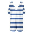 thumbnail image 4 of MKLEKYY Pijama Corto De Verano Para Mujer, Camiseta Holgada Informal De Entrenamiento, Mono Deportivo Sin Espalda, Pantalones Cortos Holgados, Monos, 4 of 4