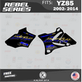 thumbnail image 4 of Kalair GFX Graphics Kit for Yamaha YZ85 (2002-2014) Rebel Series, 4 of 5