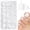 White, variant on RAGUPEL 160Pcs White Press on Toenails for Women,Full Cover Fake Toe Nail Tips with Adhesive Tabs,Artificial Pedicure Toe Nail Press Ons,White False Toenail Press Ons