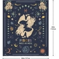 thumbnail image 2 of Pisces Gifts Blanket 50"x60" - Pisces Gifts Women - Pisces Zodiac Gifts - Gifts for Pisces Women - Pisces Birthday Gifts - Astrology Gifts for Women - Zodiac Gifts,Constellation Horoscope Gift, 2 of 6
