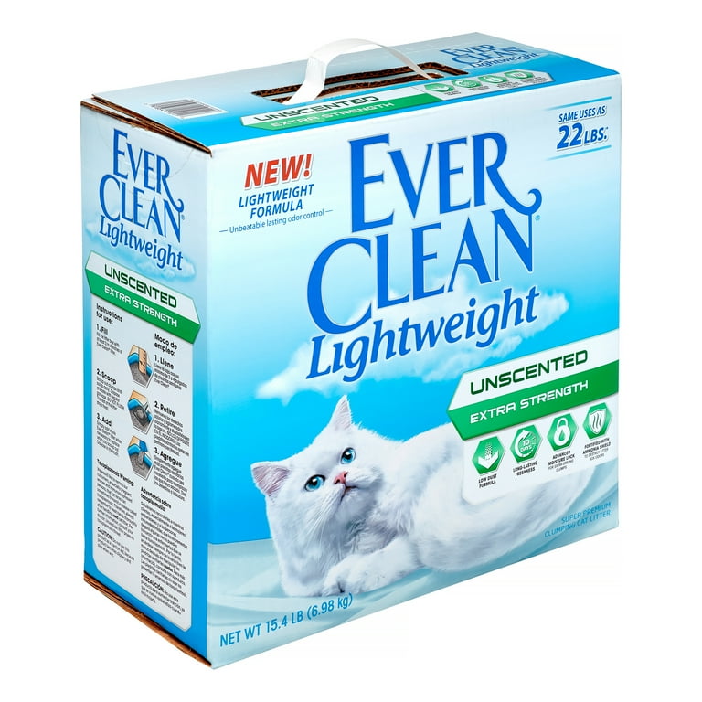 Ever Clean Extra Strength Unscented Odor Control Clay Cat