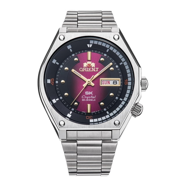 Reloj Orient RA-AA0B02R19B Tinto Wine 42 cm Sporty Steel