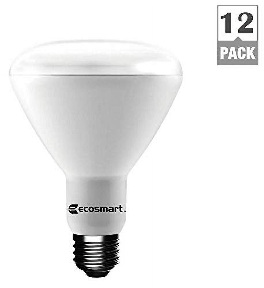 (12-Pack) 65-Watt Equivalent Soft White BR30 Dimmable Energy Star LED Light Bulb