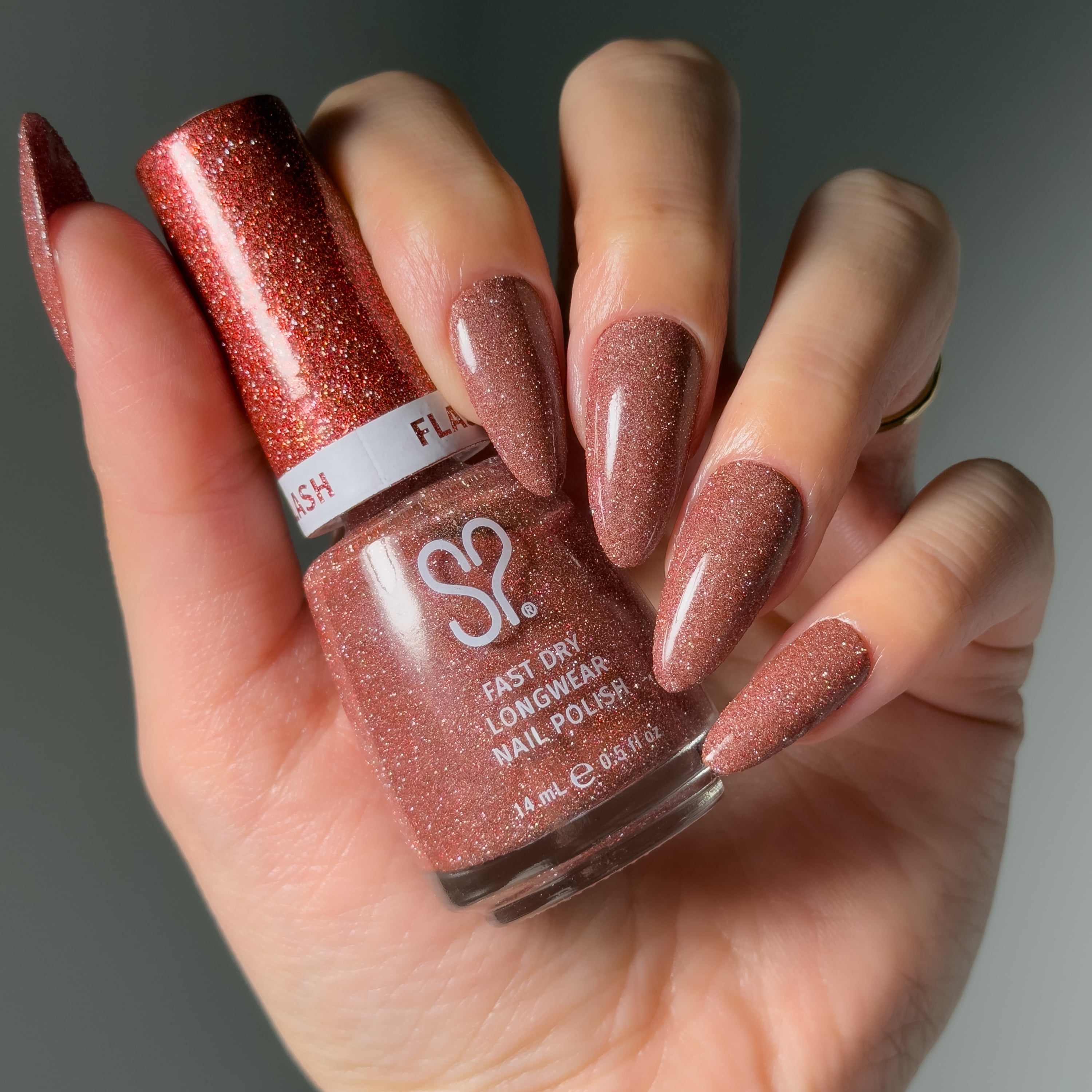 Salon Perfect Flash Nail Polish, 467 News Flash!, 0.5 fl oz