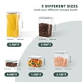 thumbnail image 4 of Contenedores de comida Tourdeus Airtight Pop, juego de 10 piezas sin BPA, 4 of 7