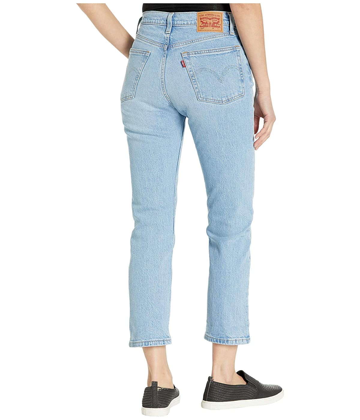 cropped jeans