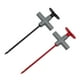 thumbnail image 1 of 2 piezas de cables de prueba automotrices, sonda de alimentación, pinzas para perforar cables, sonda de punción, negro y rojo, cada 1 shamjiam Clip de Probe Auto, 1 of 6